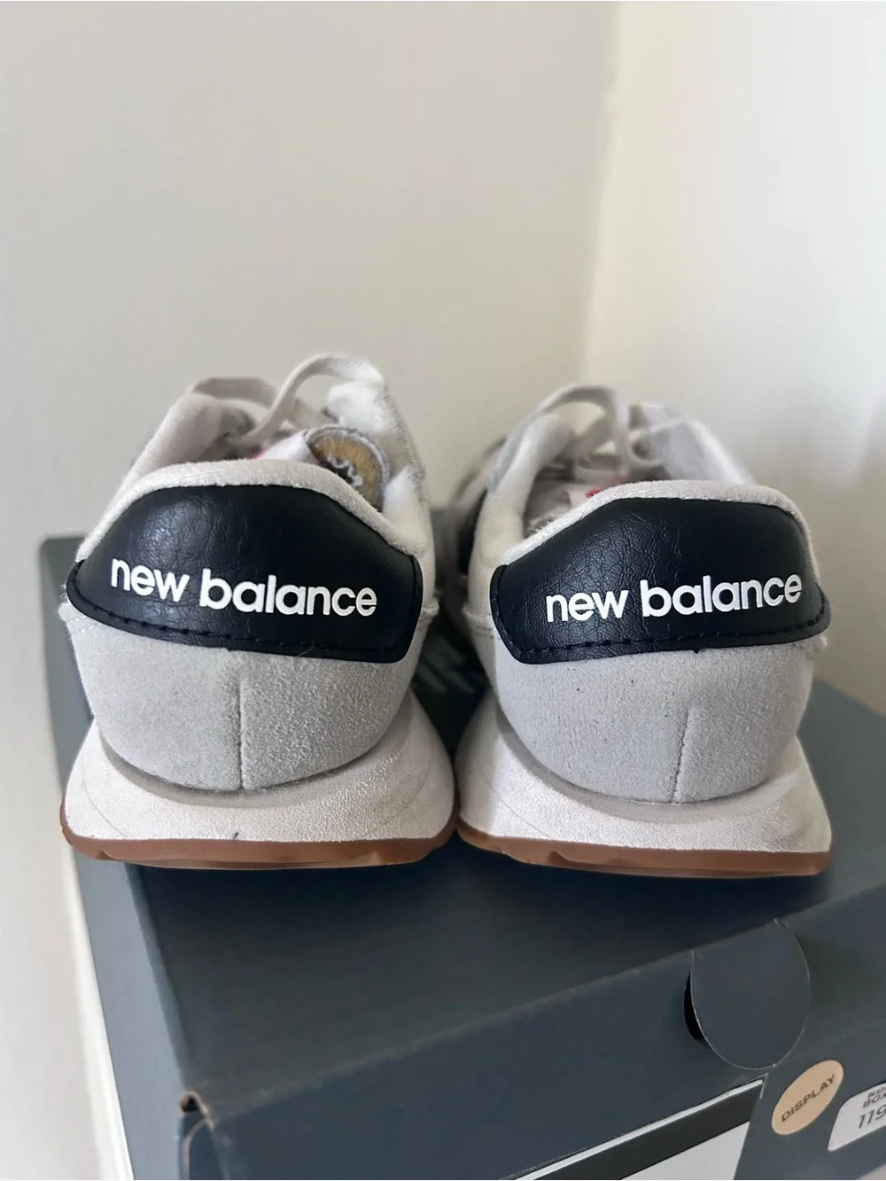 New Balance Kids 237 Sneakers - White & Black